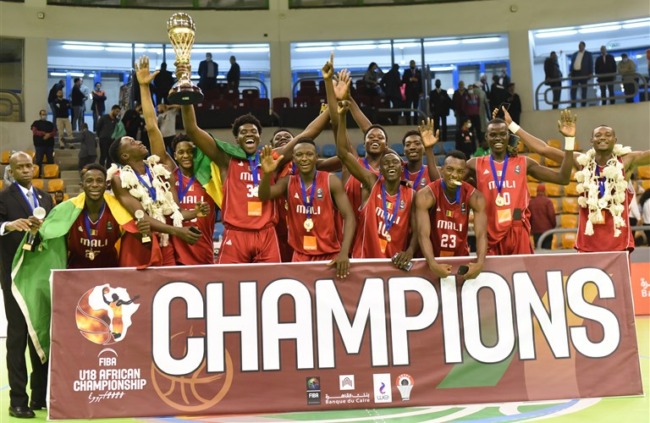 Champions Afro-Basket U18 2024 Mali