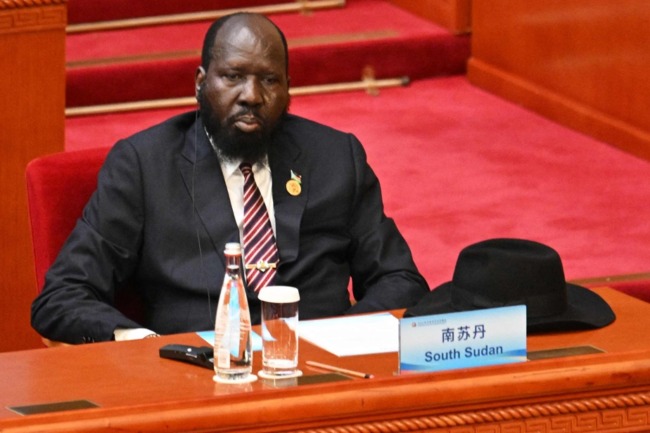 Le Président Salva kiir