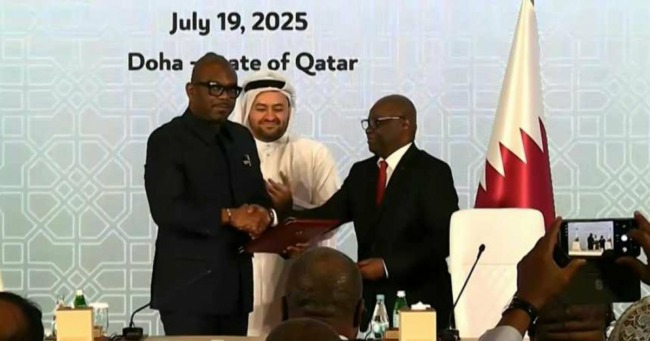 Accord de principe signé entre le M23 et Kinshasa à Doha