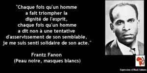 Frantz Fanon peau noire masque blanc