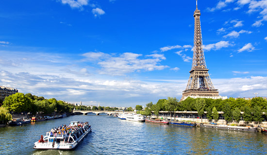 La Seine et les ponts de Paris