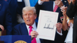 Le président des États-Unis, Donald Trump
