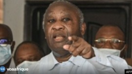 Côte d'Ivoire Laurent Gbagbo dépose sa candidature
