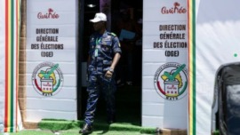 Guinée-Conakry Référendum, Internet coupé
