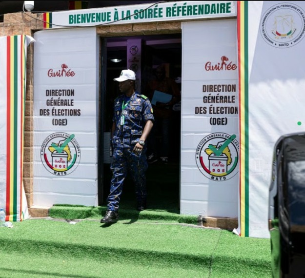 Guinée-Conakry Référendum, Internet coupé