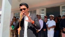 Le président Andry Rajoelina
