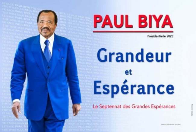 Cameroun Paul Biya, candidat à sa propre succession