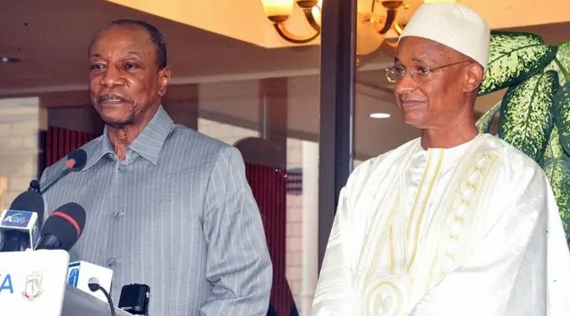 Cellou Dalein Diallo et Alpha Condé
