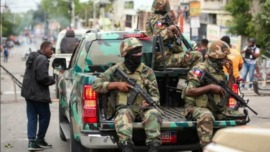 Haiti La « Force de répression des gangs »