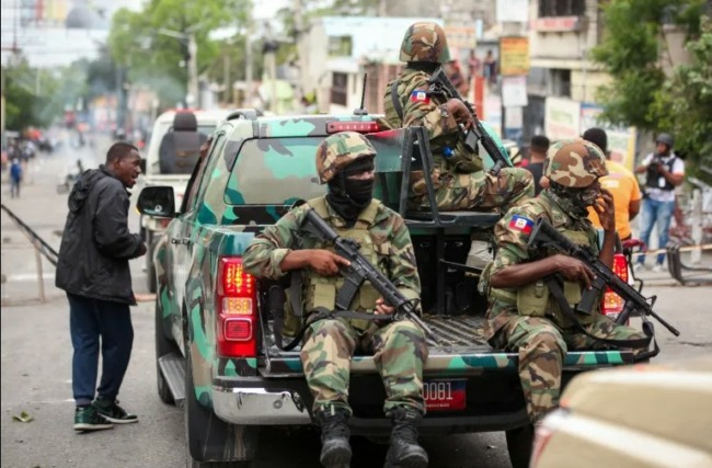 Haiti La « Force de répression des gangs »